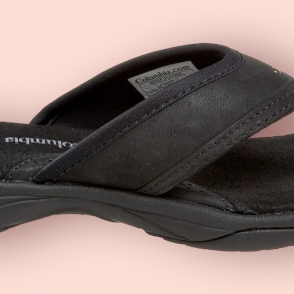 🌸 Columbia Black Kambi Ladies Sandal. 100% Nubuck & Lycra. Ladies size 6 🌸 - Picture 4 of 9